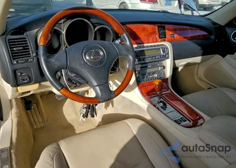 2006 Lexus Sc 430 z USA, uszkodzony, nr VIN JTHFN48Y169002677